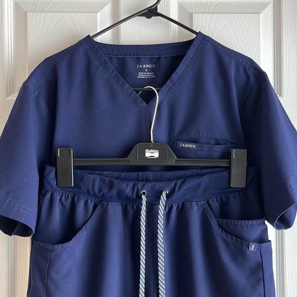 Jaanuu Pants Mens Jaanuu Navy Blue Jogger Scrubs Set Poshmark